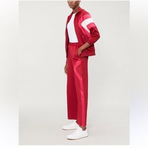 MAJE Jersey Knit Relaxed Leg High Waist Track Pants Women’s Size XS/Small